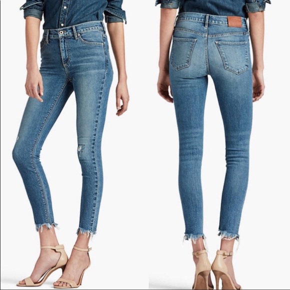 High waisted lucky brand jeans Clearance